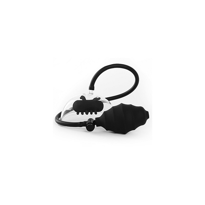 Vibrating Pussy Pump - Black